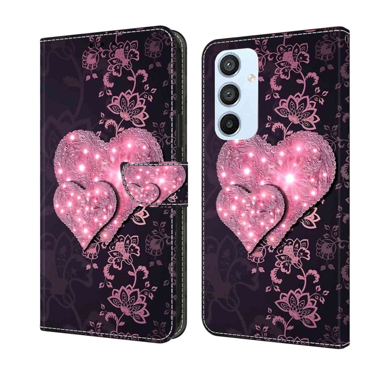 Crystal 3D Shockproof Protective Leather Phone Case