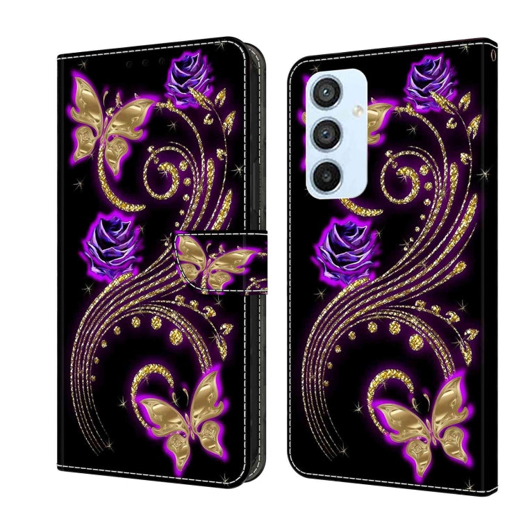 Crystal 3D Shockproof Protective Leather Phone Case
