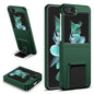 Three-dimensional Folding Holder PC Phone Case, For Samsung Galaxy Z Flip6 / Flip7 FE, For Samsung Galaxy Z Fold6 5G, For Samsung Galaxy Z Fold5, For Samsung Galaxy Z Flip5 5G