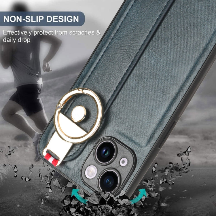 Wristband Leather Back Phone Case
