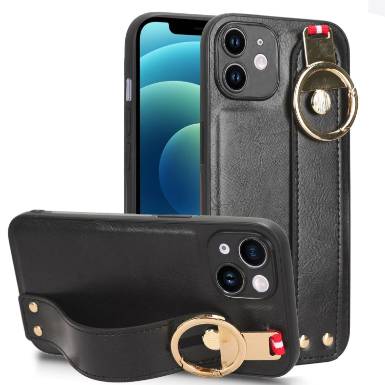 Wristband Leather Back Phone Case