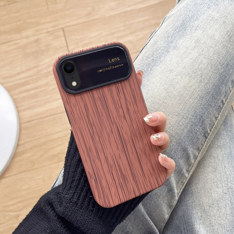 Wood Grain TPU Phone Case with Lens Film, For iPhone 12 Pro, For iPhone 11 Pro Max, For iPhone 11, For iPhone 11 Pro, For iPhone X / XS, For iPhone XR, For iPhone XS Max