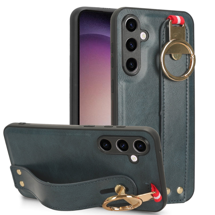 Wristband Leather Back Phone Case