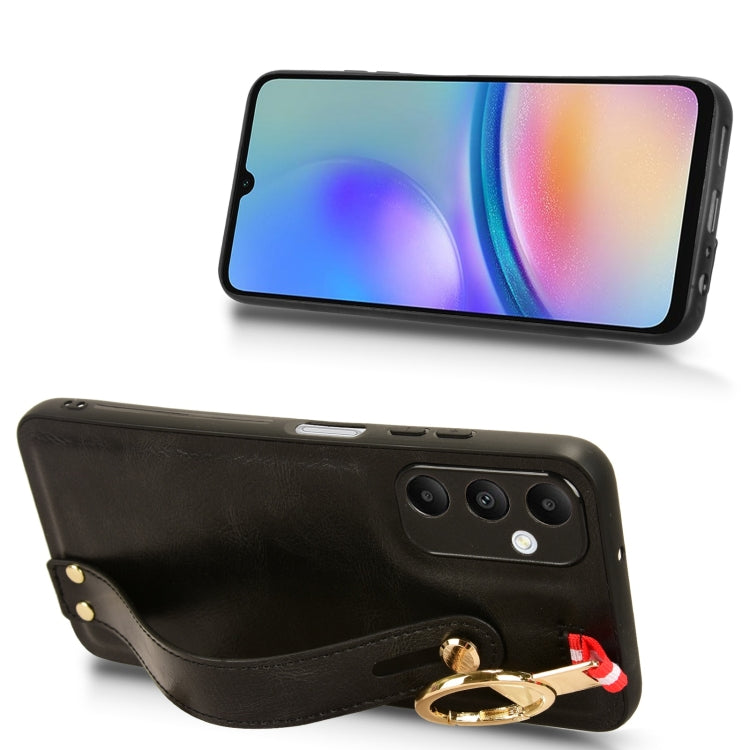 Wristband Leather Back Phone Case