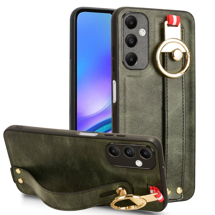 Wristband Leather Back Phone Case