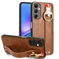 Wristband Leather Back Phone Case