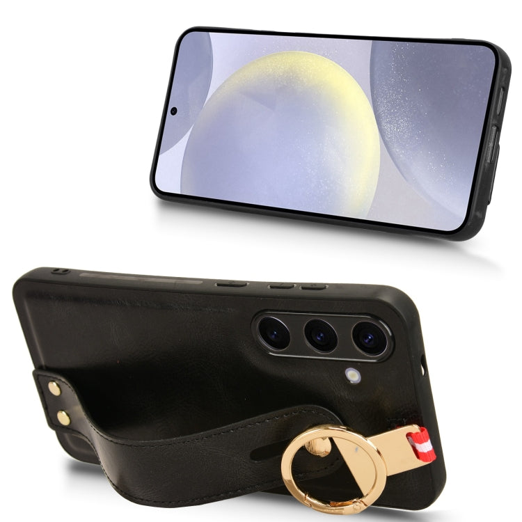 Wristband Leather Back Phone Case