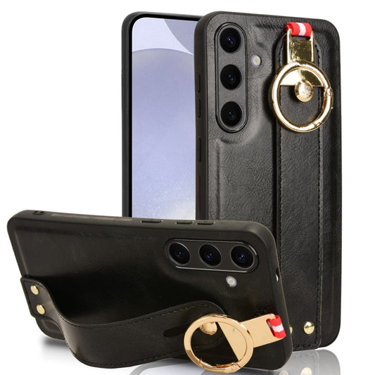 Wristband Leather Back Phone Case