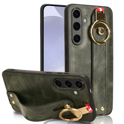 Wristband Leather Back Phone Case