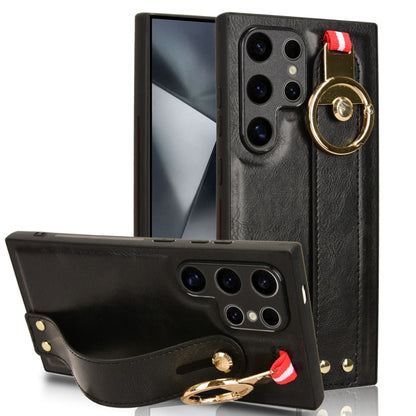Wristband Leather Back Phone Case