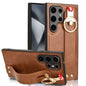 Wristband Leather Back Phone Case