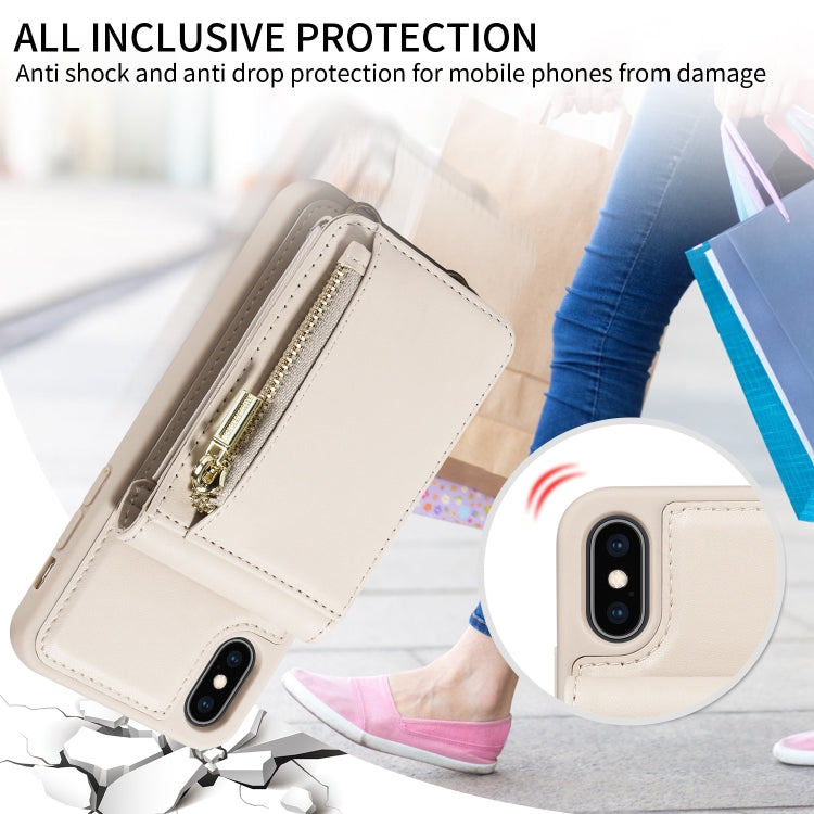 Crossbody Lanyard Zipper Wallet Leather Phone Case