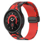 Magnetic Clasp Camouflage Silicone Watch Band
