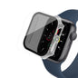 Frosted PC + Anti-spy Tempered Film Integrated Watch Protective Case