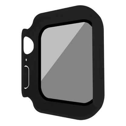 Frosted PC + Anti-spy Tempered Film Integrated Watch Protective Case