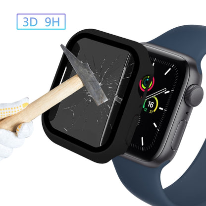 Frosted PC + Anti-spy Tempered Film Integrated Watch Protective Case