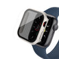 Frosted PC + Anti-spy Tempered Film Integrated Watch Protective Case