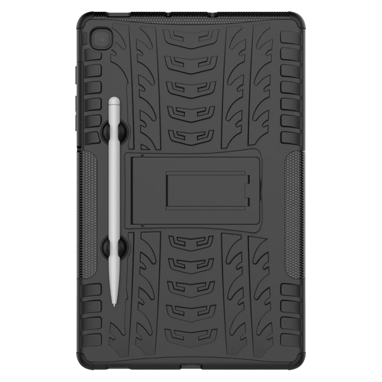 Tire Texture TPU+PC Shockproof Case  , with Holder & Pen Tray, For Samsung Galaxy S6 Lite