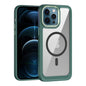MagSafe Carbon Fiber Transparent Back Panel Phone Case