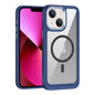 MagSafe Carbon Fiber Transparent Back Panel Phone Case
