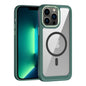 MagSafe Carbon Fiber Transparent Back Panel Phone Case