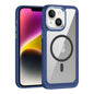 MagSafe Carbon Fiber Transparent Back Panel Phone Case