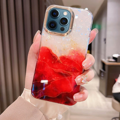 Colorful Crystal Ripple TPU Phone Case