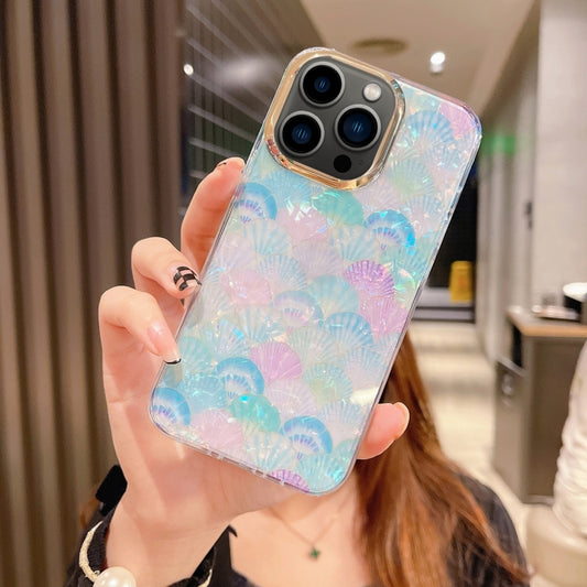 Colorful Crystal Shell Pattern PC + TPU Phone Case