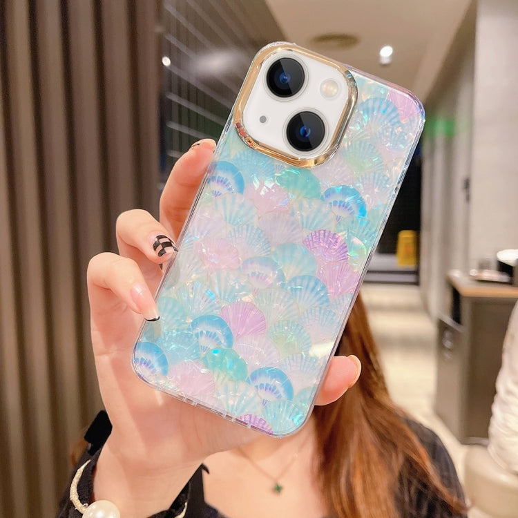 Colorful Crystal Shell Pattern PC + TPU Phone Case