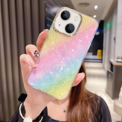 Colorful Crystal Shell Pattern PC + TPU Phone Case