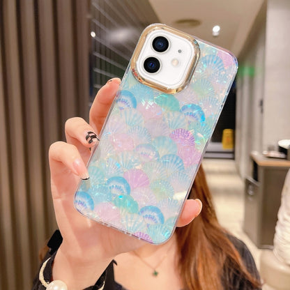 Colorful Crystal Shell Pattern PC + TPU Phone Case