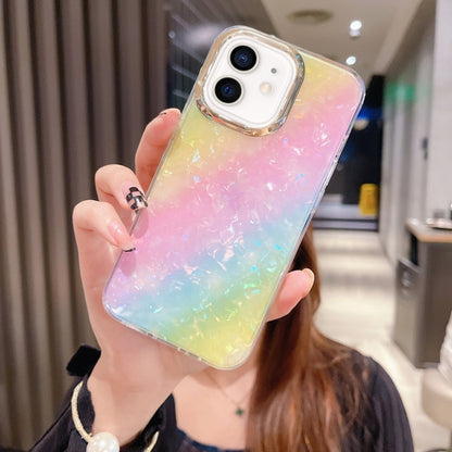 Colorful Crystal Shell Pattern PC + TPU Phone Case