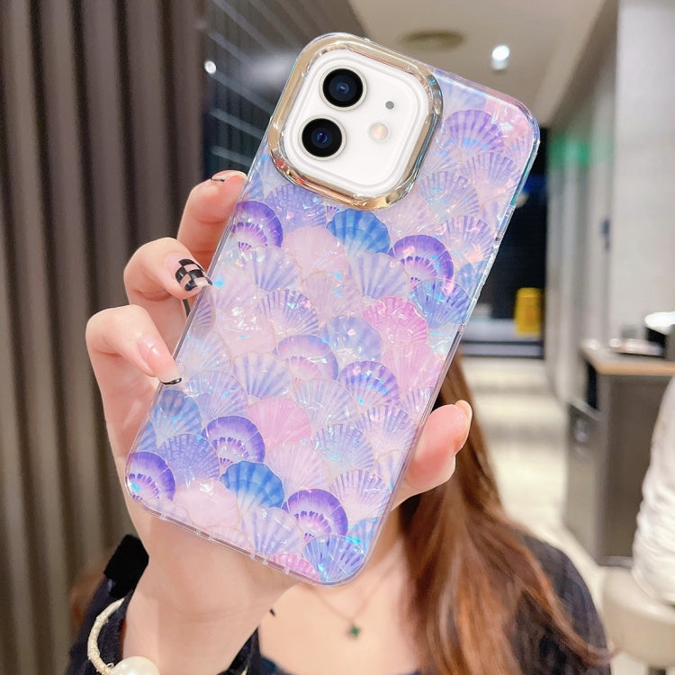 Colorful Crystal Shell Pattern PC + TPU Phone Case
