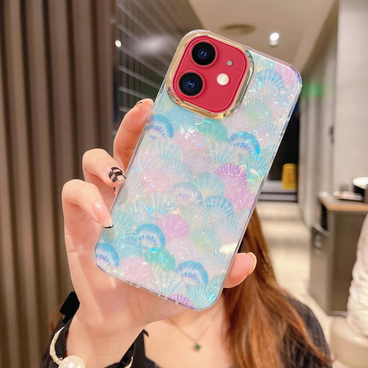 Colorful Crystal Shell Pattern PC + TPU Phone Case