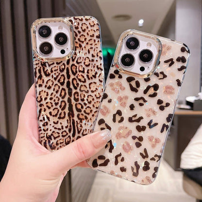 Colorful Crystal Shell Pattern PC + TPU Phone Case