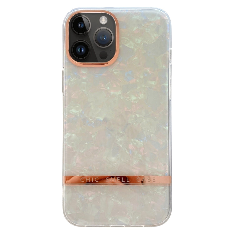 Electroplating Shell Texture TPU Phone Case