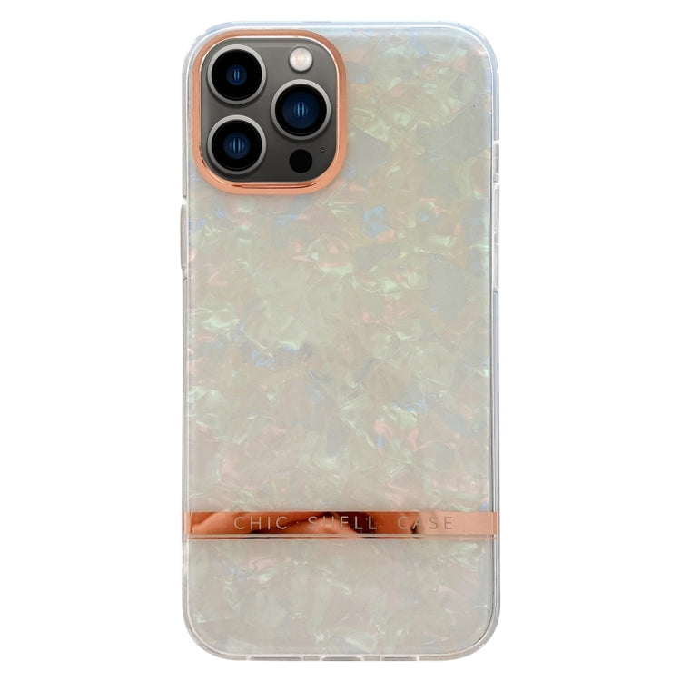 Electroplating Shell Texture TPU Phone Case