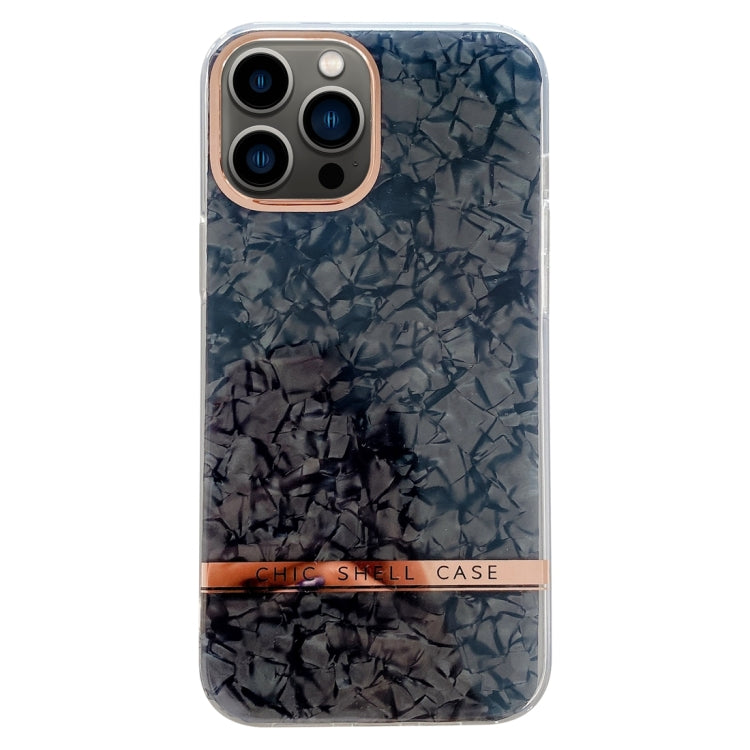 Electroplating Shell Texture TPU Phone Case