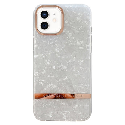 Electroplating Shell Texture TPU Phone Case