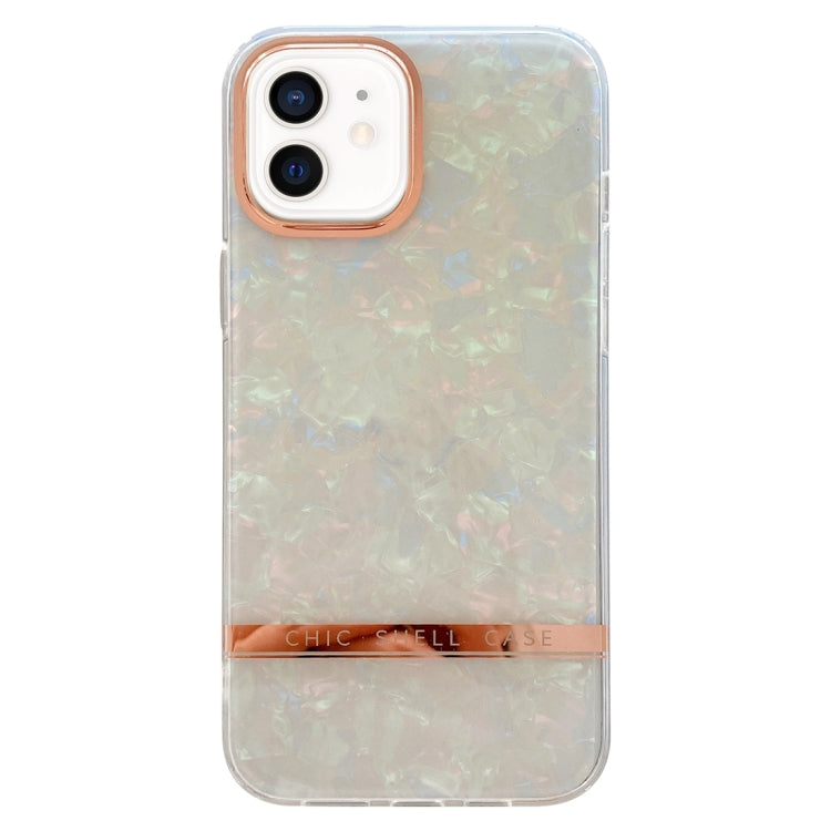 Electroplating Shell Texture TPU Phone Case