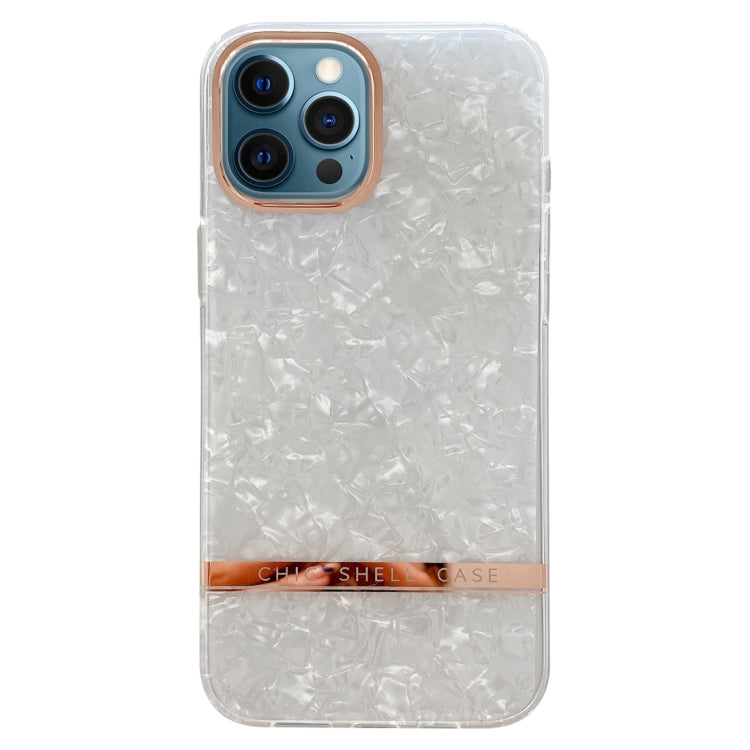 Electroplating Shell Texture TPU Phone Case