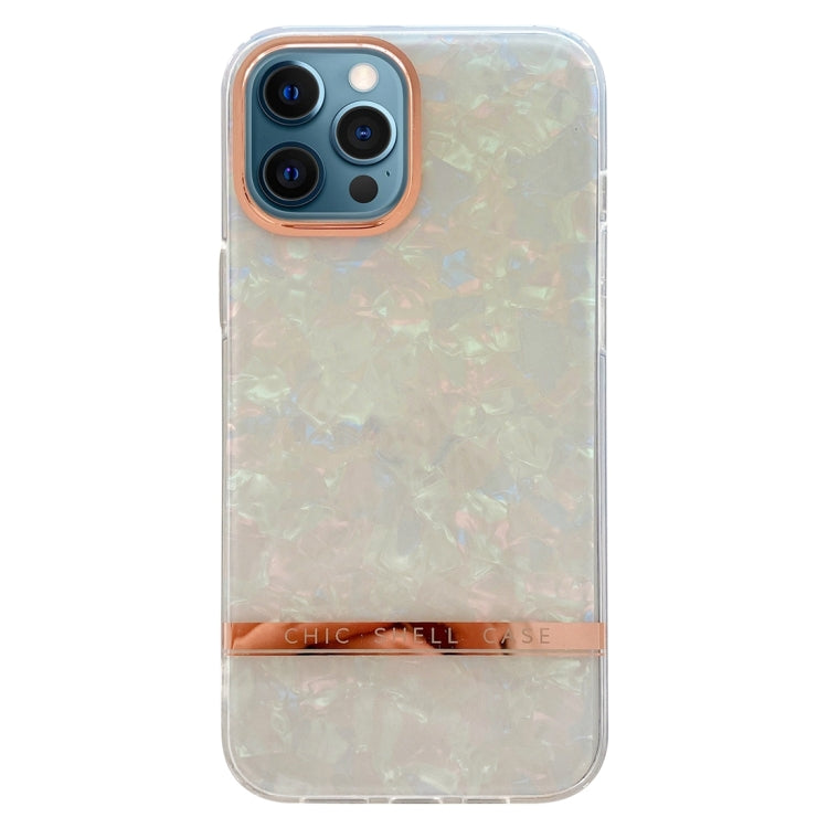 Electroplating Shell Texture TPU Phone Case
