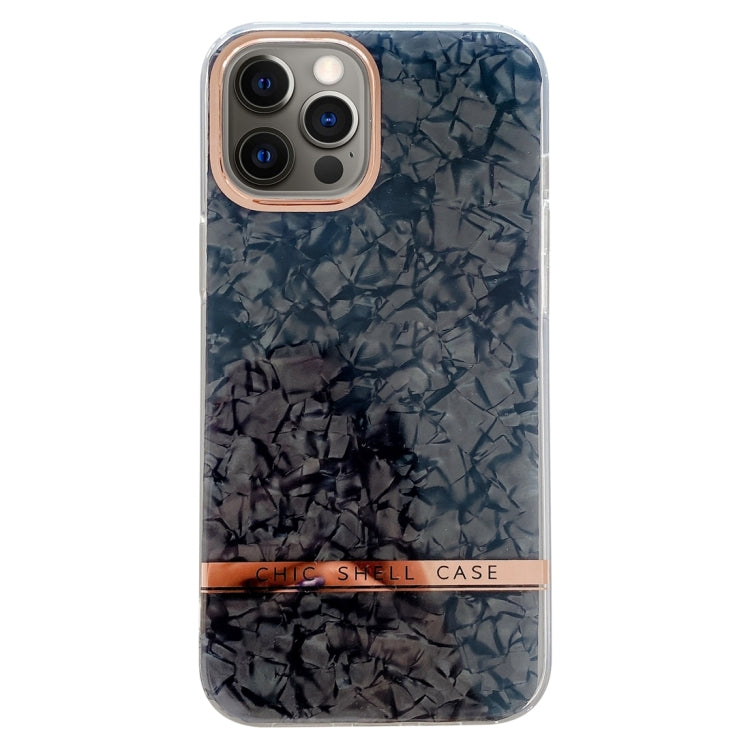 Electroplating Shell Texture TPU Phone Case