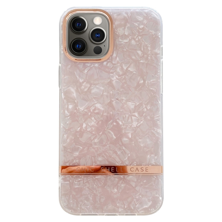Electroplating Shell Texture TPU Phone Case