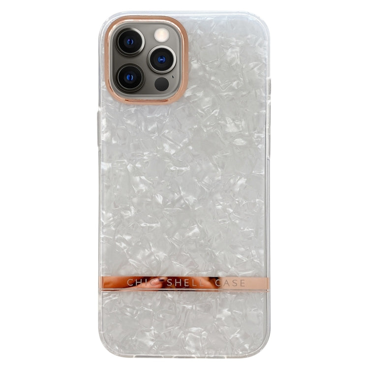 Electroplating Shell Texture TPU Phone Case