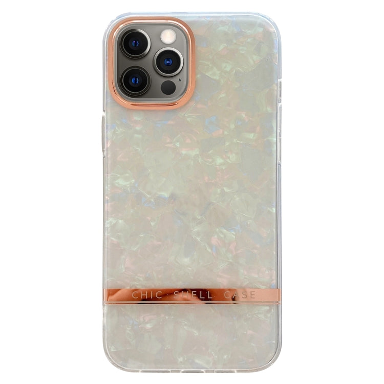 Electroplating Shell Texture TPU Phone Case