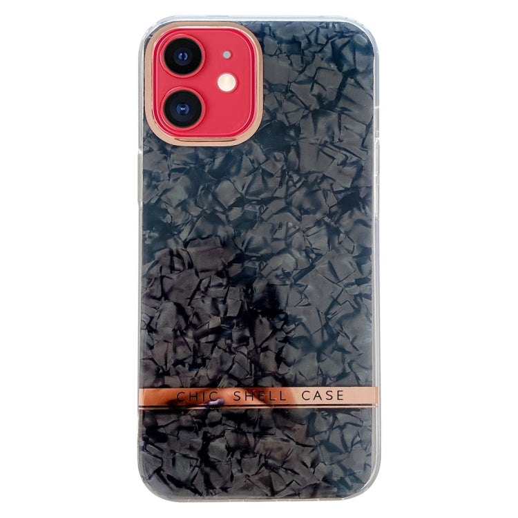Electroplating Shell Texture TPU Phone Case