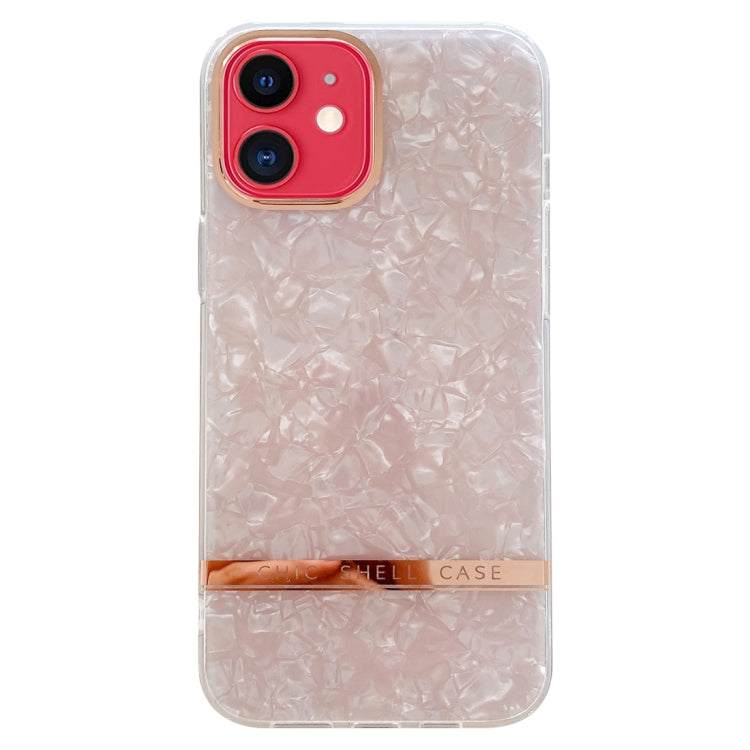 Electroplating Shell Texture TPU Phone Case