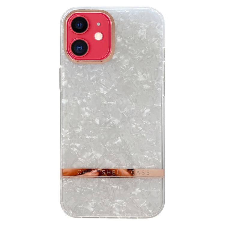 Electroplating Shell Texture TPU Phone Case
