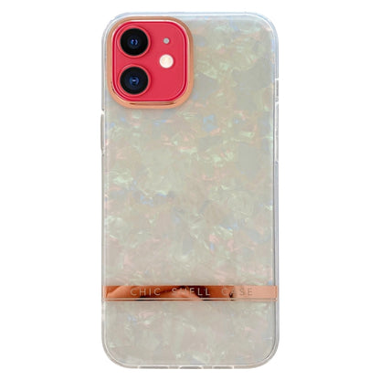 Electroplating Shell Texture TPU Phone Case